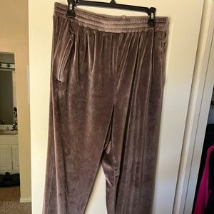 Skims velour joggers - amethyst